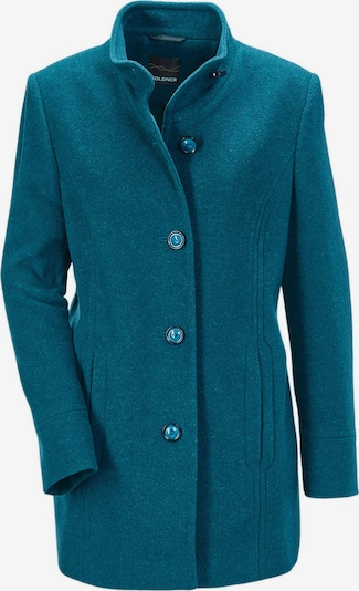 Goldner Übergangsjacke in aqua, Produktansicht