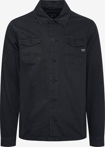 11 Project Regular fit Button Up Shirt 'Johann' in Black: front