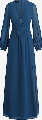APART Evening Dress in Blue: front