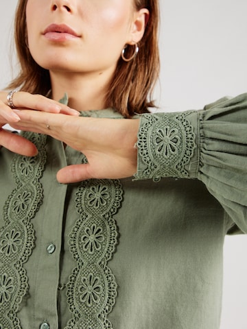 JDY Bluse 'JDYFLO' in Grün
