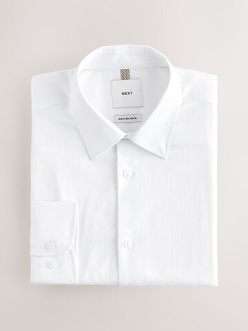 Next Regular fit Button Up Shirt in White