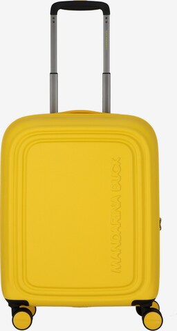 Trolley di MANDARINA DUCK in giallo: frontale