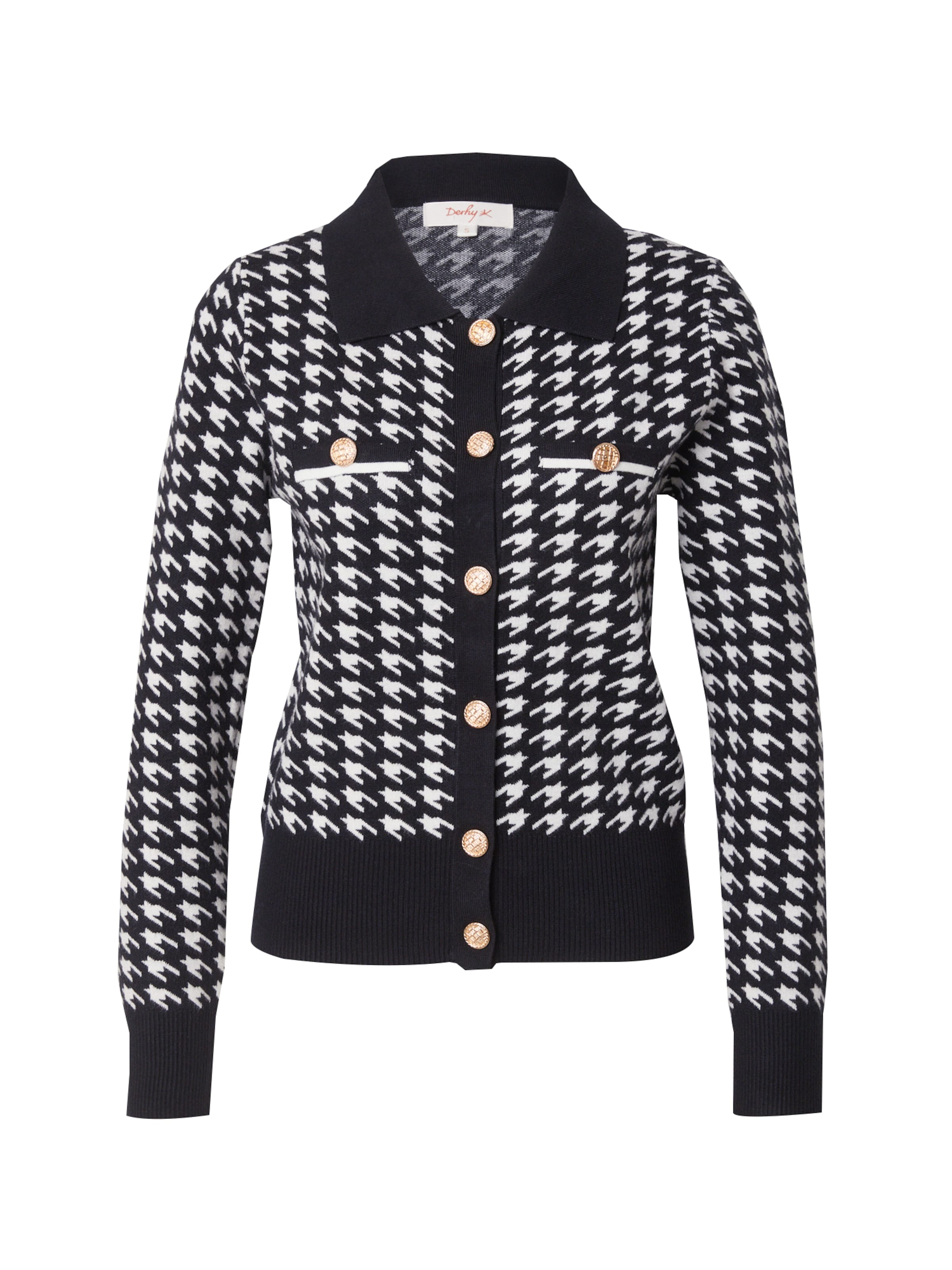 Derhy Kampsun 'BARBERINE', värv must: eest vaates