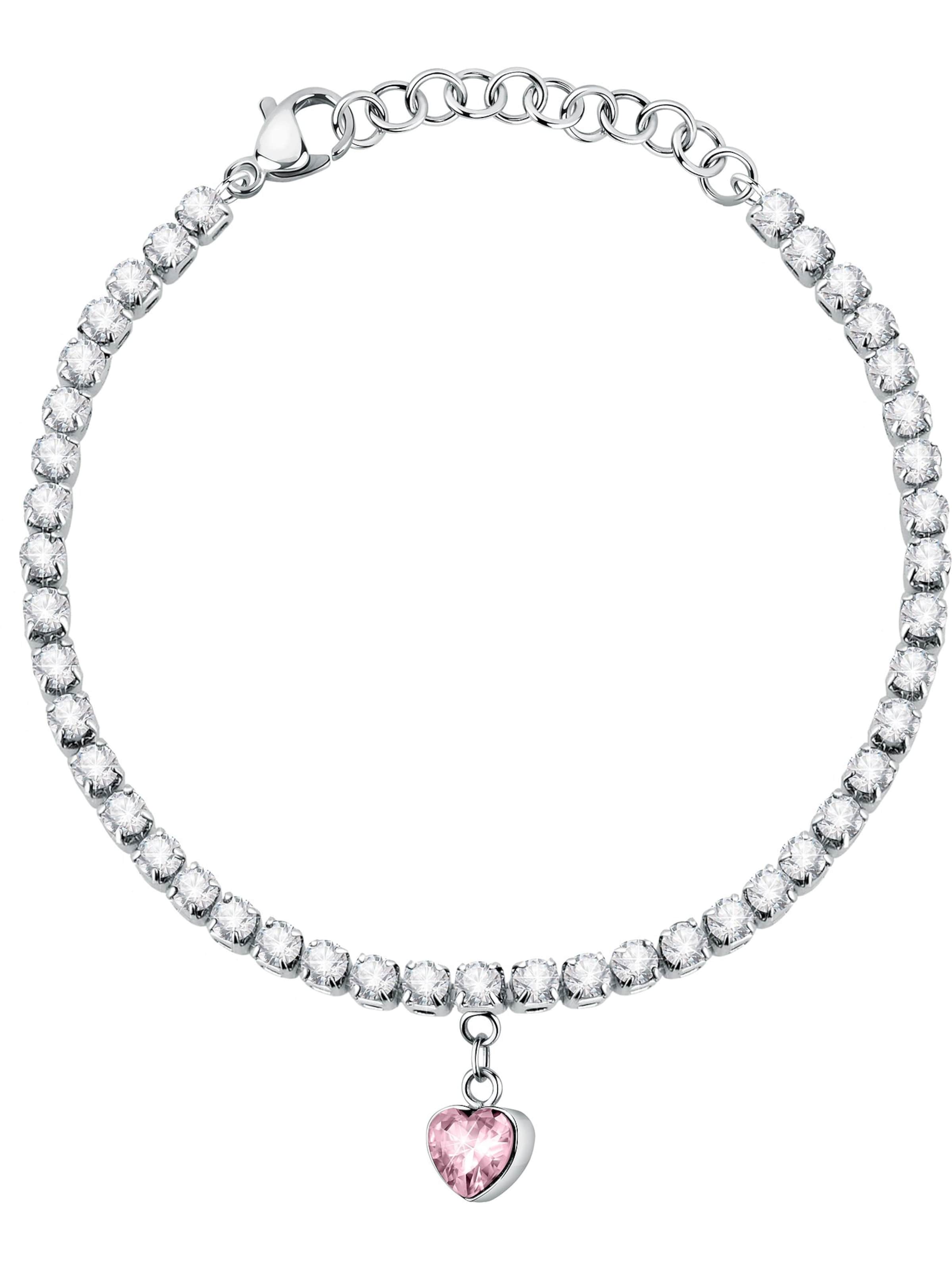 La Petite Story Bracelet in Silver: front