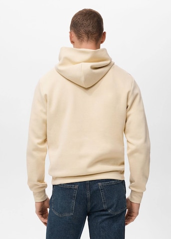 MANGO MAN Sweatshirt 'Bono' in Beige