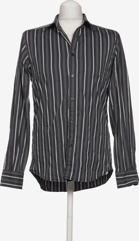 Zegna Button Up Shirt in M in Grey: front