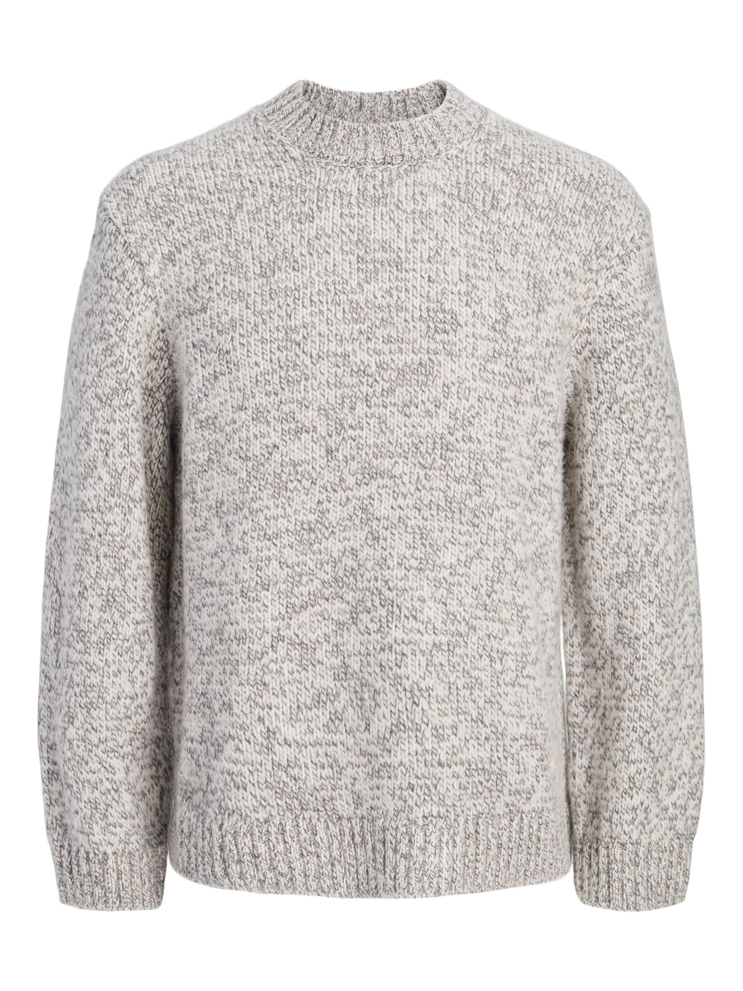 JACK & JONES Свитер 'JORMontreal' в Серый: спереди