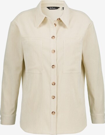 Ulla Popken Blouse in Beige: front