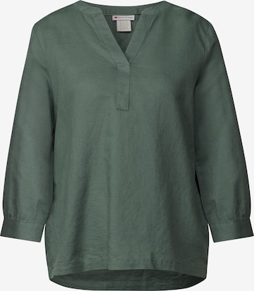 STREET ONE Bluse in Grün: Vorderseite