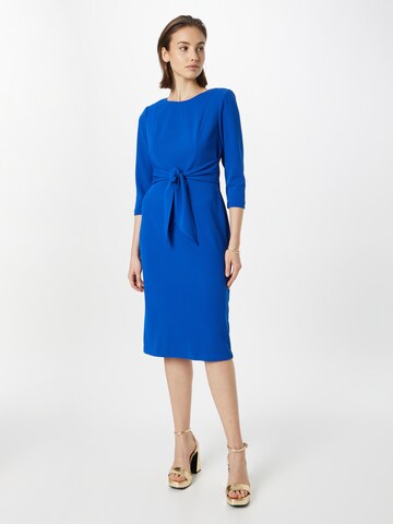 Adrianna Papell Jurk in Blauw: voorkant