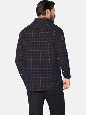 Jan Vanderstorm Comfort fit Button Up Shirt 'Olafsen ' in Red