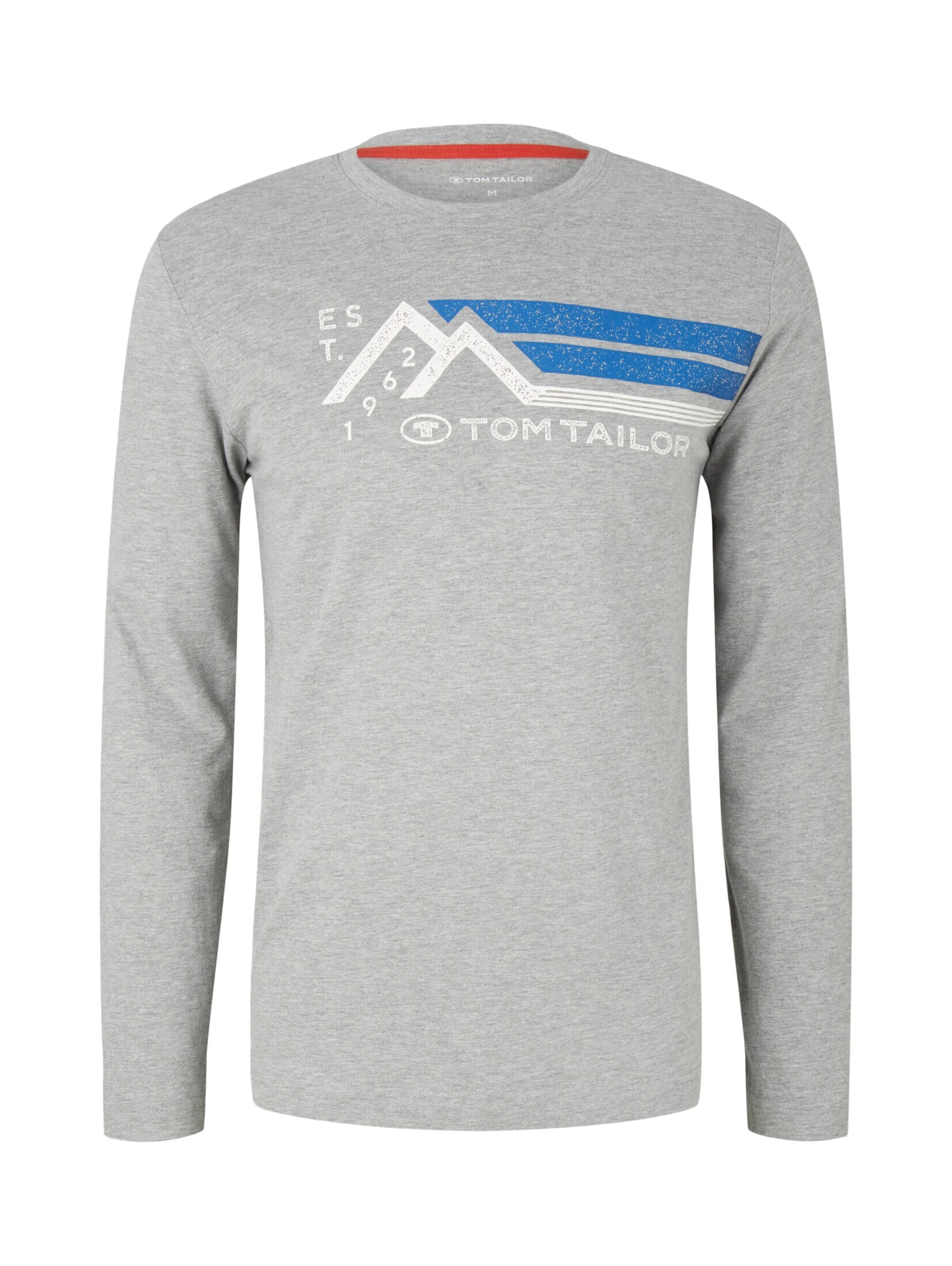 Maglietta di TOM TAILOR in grigio: frontale