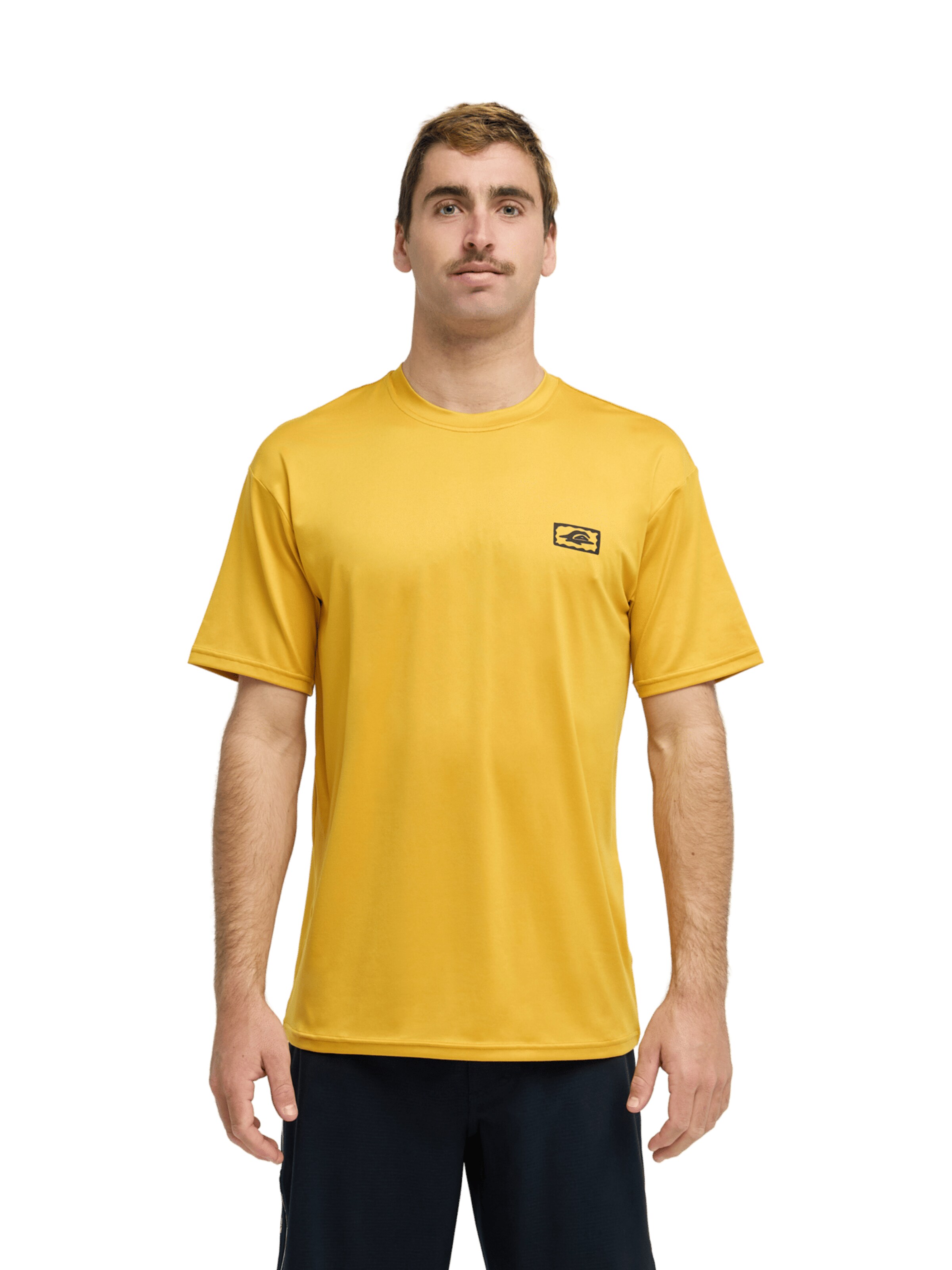 QUIKSILVER T-Shirt in Gelb: Vorderseite