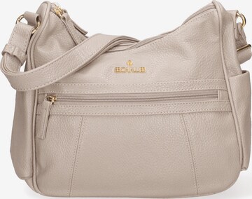 Borsa a tracolla 'Borsa a Tracolla Donna B Cavalli Ecopelle Zip Tasche Multiple 28x24cm' di B. Cavalli in beige: frontale