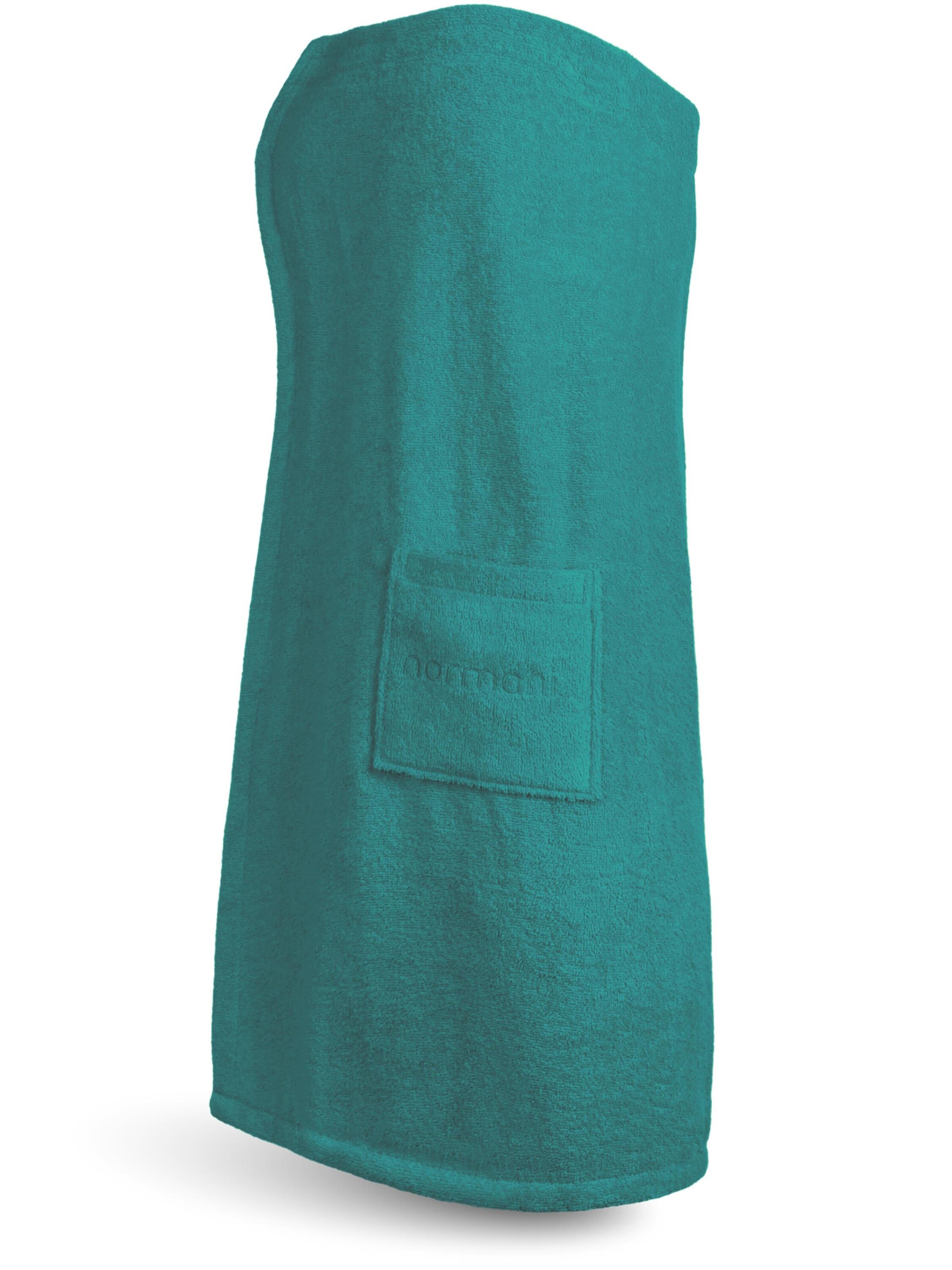 normani Badjas kort 'Mardin' in Blauw