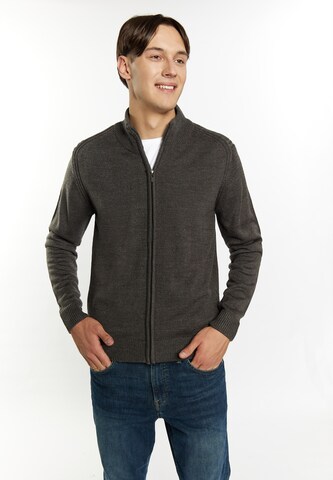 MO Knit cardigan 'Mimo' in Grey: front