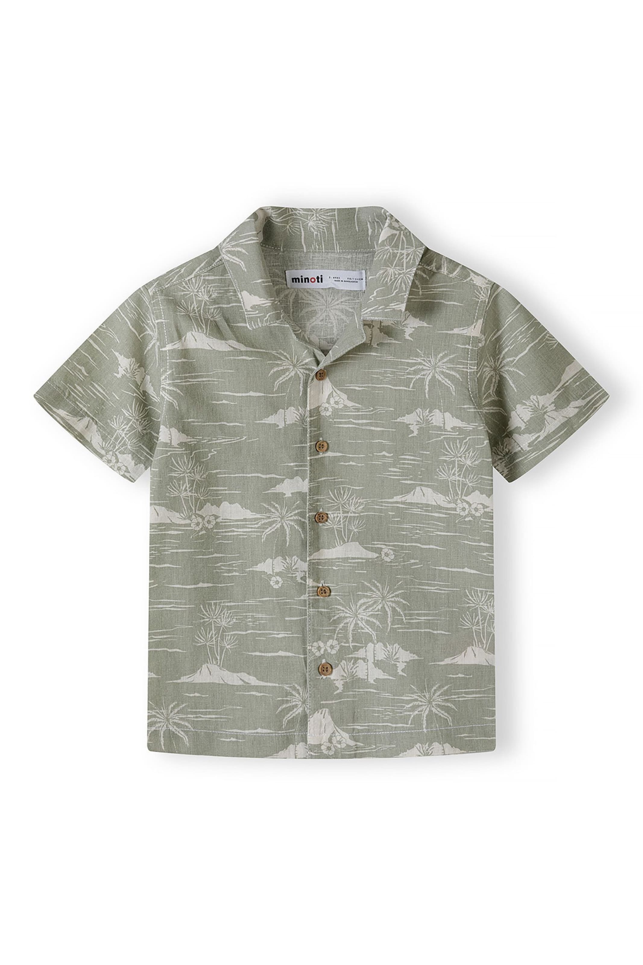 MINOTI Skjorta i grön: framsida