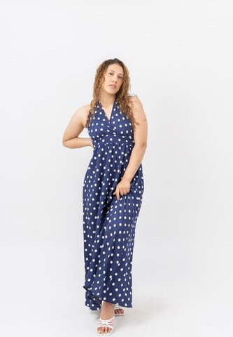 Robe d’été Elara en bleu