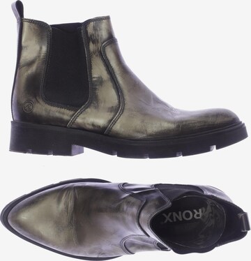 BRONX Dress Boots in 41 in Grey: front