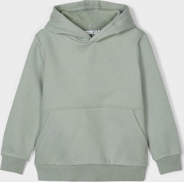 NAME IT Sweatshirt 'Neos' in Green: front