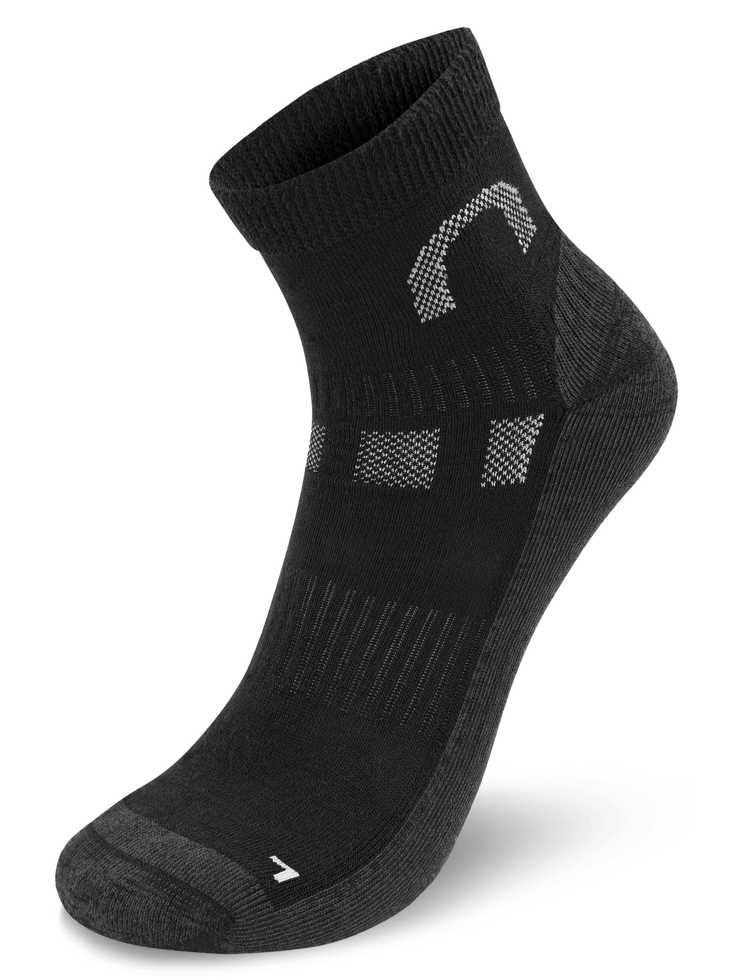 Chaussettes de sport 'Lismore' normani en noir