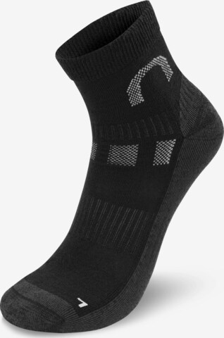 Chaussettes de sport 'Lismore' normani en noir