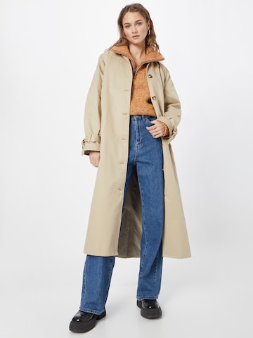 Manteau mi-saison 'Utah Hannah' BZR en beige