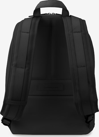 Kapten & Son Rucksack 'Aalborg All Black' in Schwarz