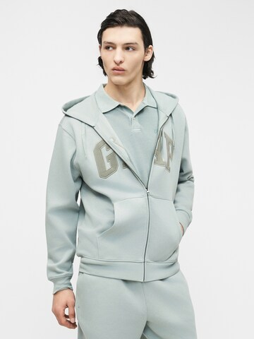 GAP Sweatvest 'Heritage' in Groen