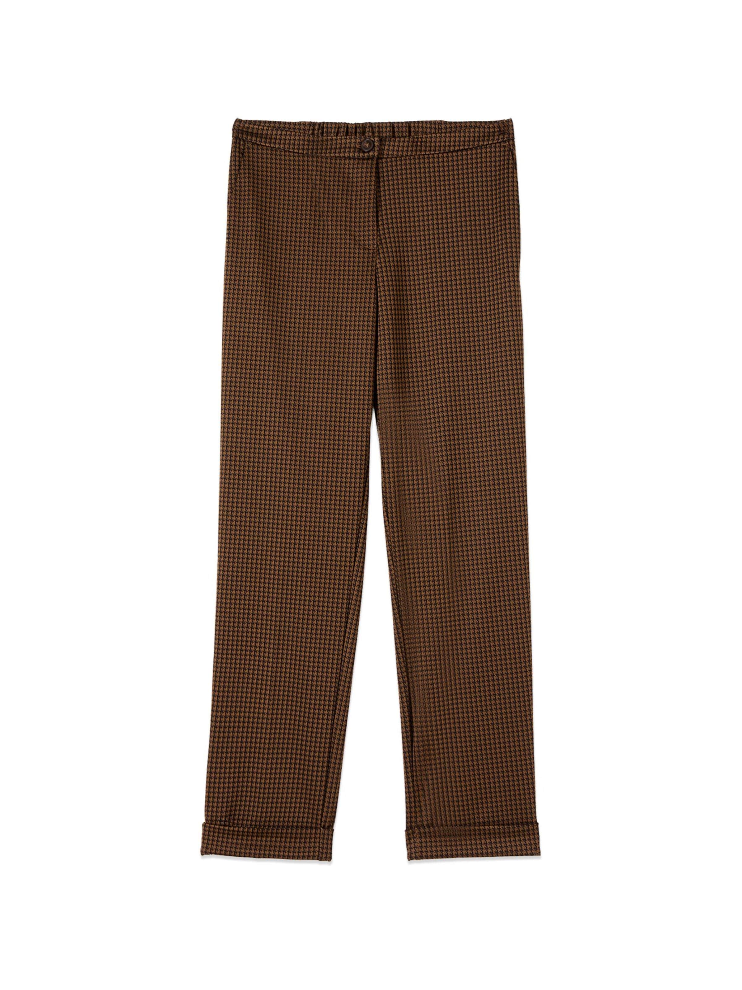 regular Pantaloni di oltre in marrone: frontale