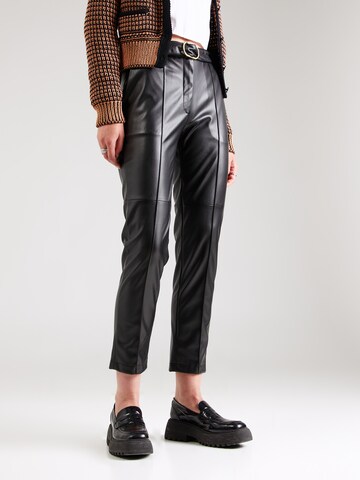 Slimfit Pantaloni di Twinset in nero: frontale