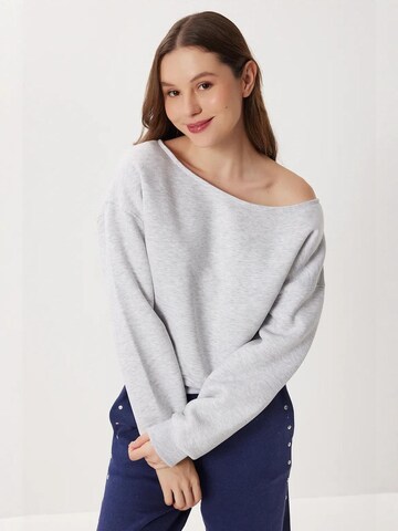 Happiness İstanbul Sweatshirt in Grey: front