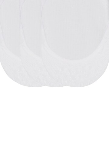 FALKE Ankle Socks 'Step 3-Pack' in White