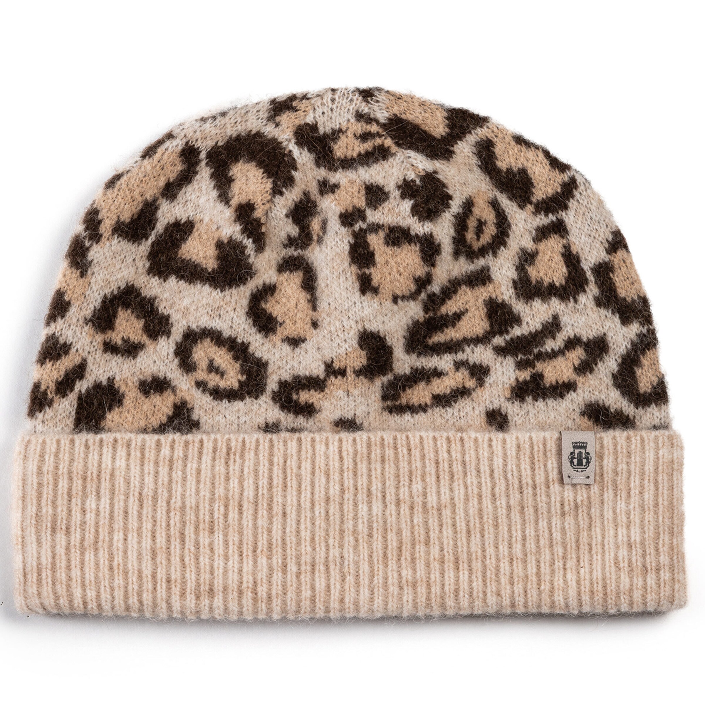Roeckl Beanie 'COZY WILD' in Beige: front