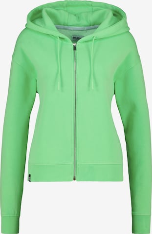 Alife and Kickin Sweat jacket 'Rana' in Green: front