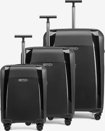 Ensemble de bagages Epic en noir : devant