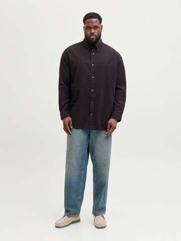 JACK & JONES Regular Fit Skjorte 'JPRBLUBARKLEY' i sort
