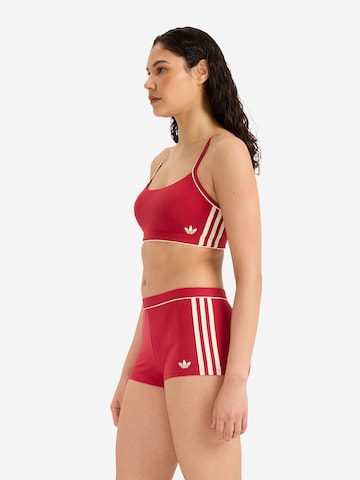 ADIDAS ORIGINALS T-shirt Bra ' Originals Adicolor Comfort Flex Cotton ' in Red