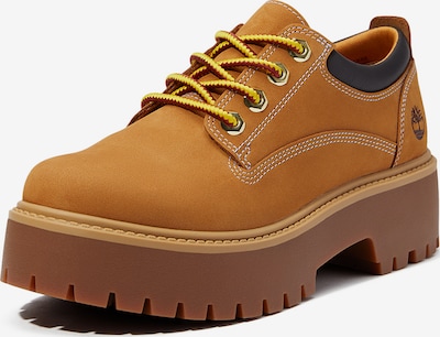 TIMBERLAND Cipele na vezanje veličine 38 u konjak, Pregled proizvoda