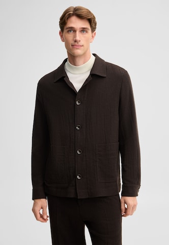 Veste mi-saison STRELLSON en marron : devant