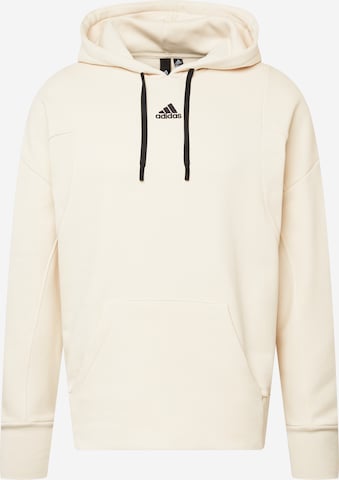 ADIDAS SPORTSWEAR Sportsweatshirt in Beige: voorkant