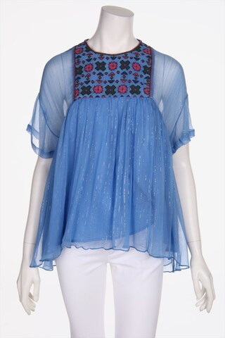 Manoush Bluse S in Blau: predná strana