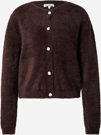 Kardiganas iš MORE & MORE, spalva – šokolado spalva, Prekių apžvalga
