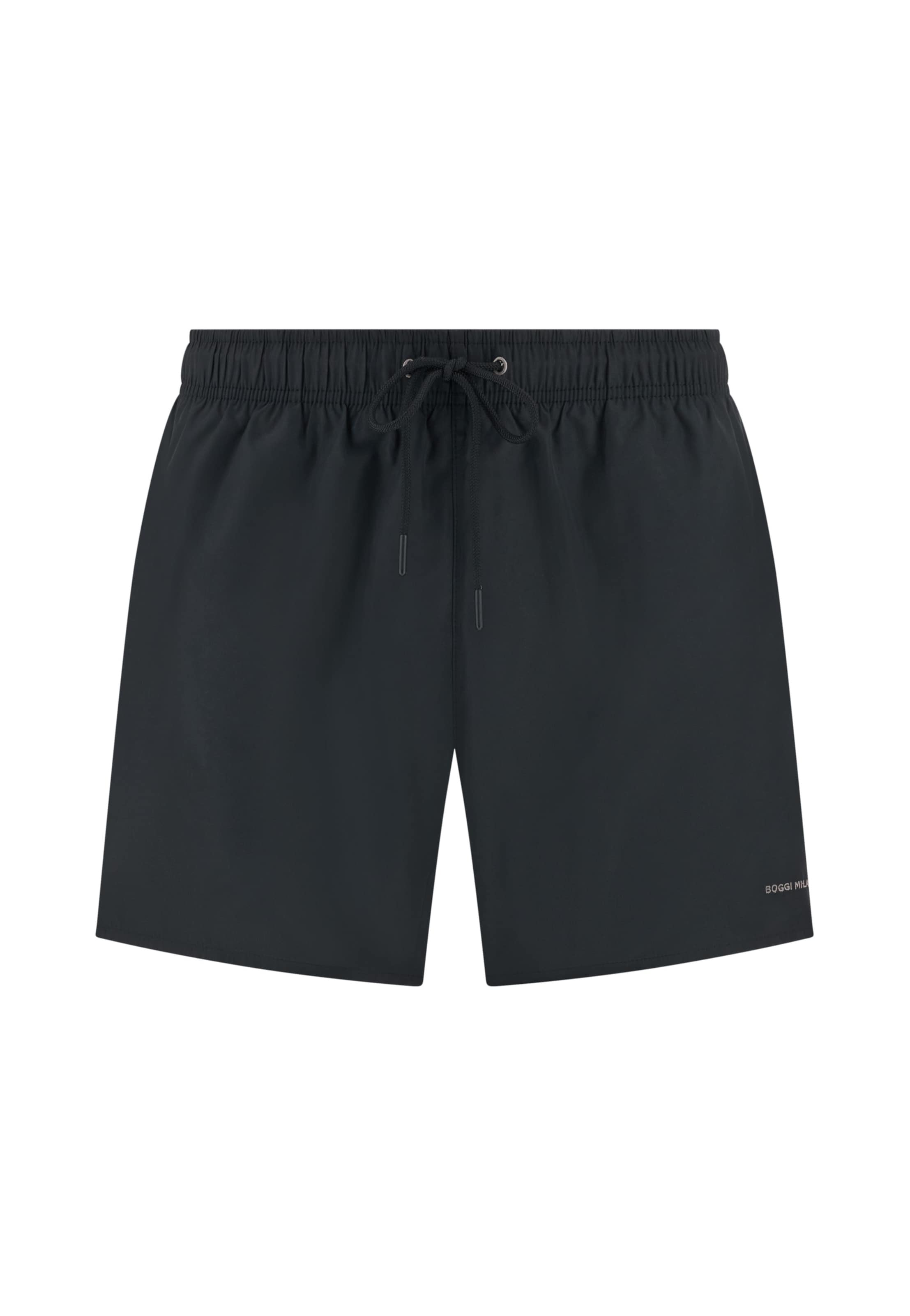Shorts de bain Boggi Milano en noir : devant