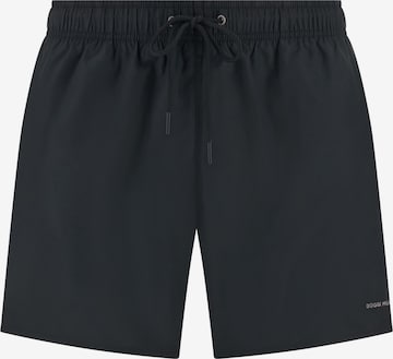 Shorts de bain Boggi Milano en noir : devant