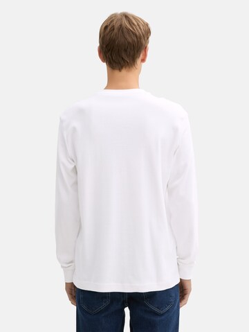 TOM TAILOR Shirt in Weiß