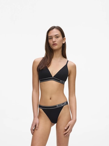 Triunghi Sutien de la Karl Lagerfeld pe negru