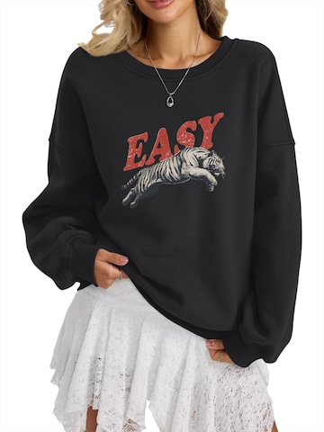GORHEY Sweatshirt in Black: front