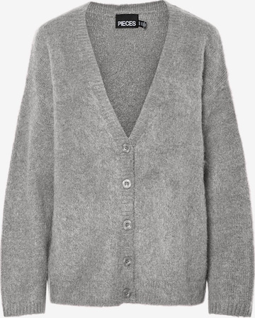 Cardigan 'PCPam' PIECES en gris : devant