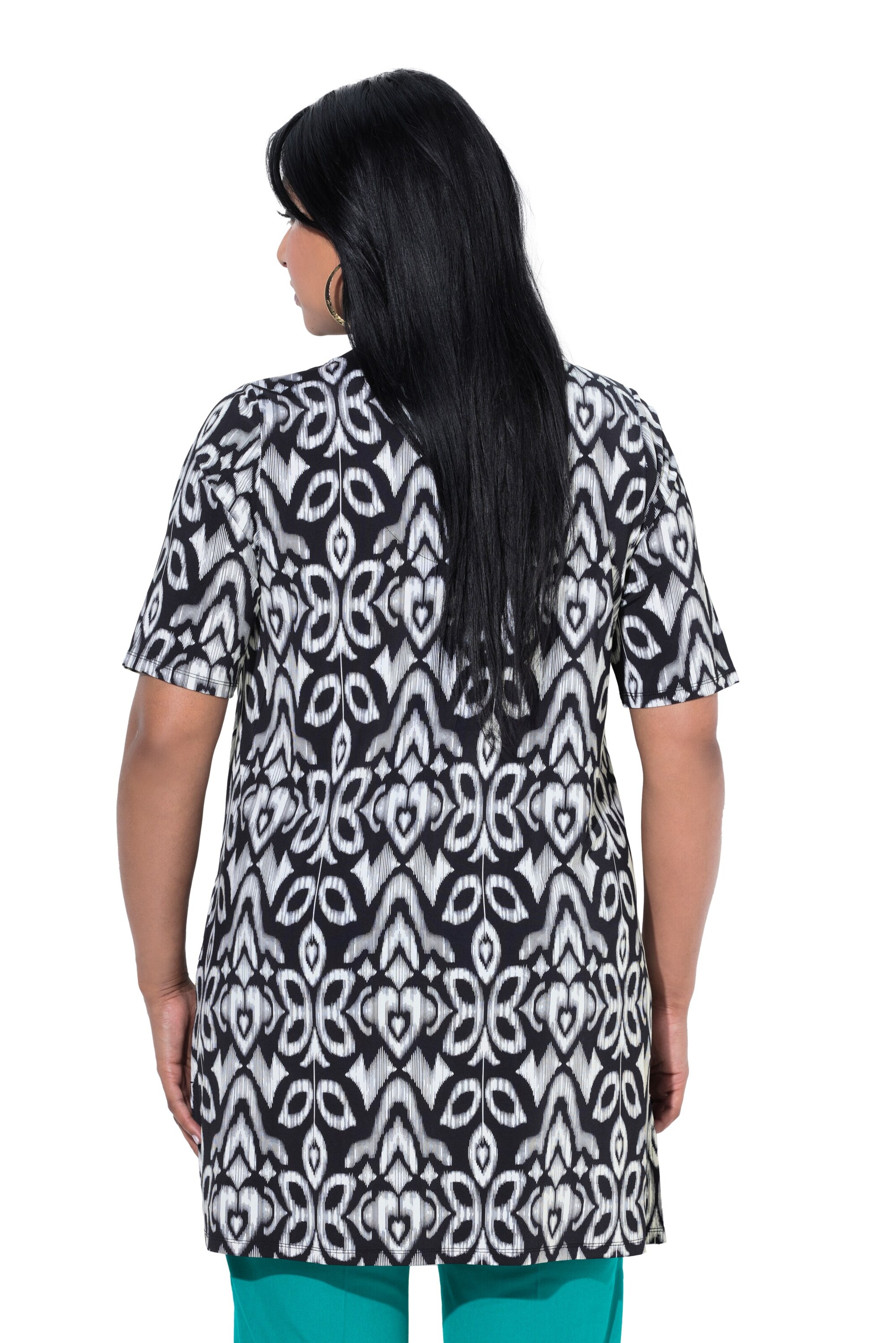 Ulla Popken Shirt in Zwart